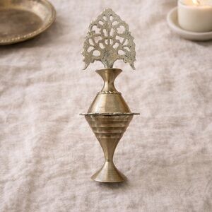 Vintage Brass Surma Kohl Applicator Antique